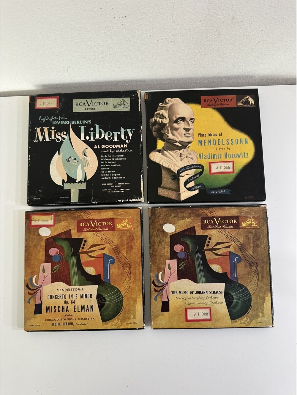 RCA Victor Records LOT: Al Goodman, Vladimir Horowitz & more